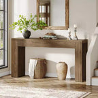 Table console de ferme de 59 pouces pour salon, entrée ou couloir