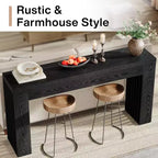 Table console de ferme de 59 pouces pour salon, entrée ou couloir