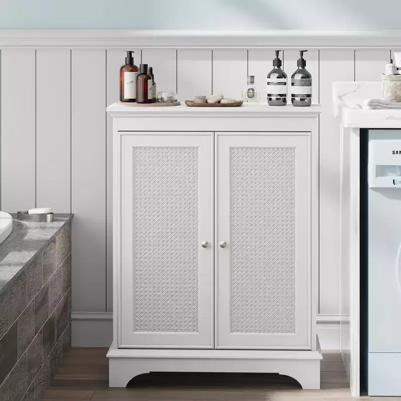 Meuble de rangement moderne avec comptoir en noyer et étagère réglable, buffet de bar pour la cuisine, la salle à manger, l'entrée
