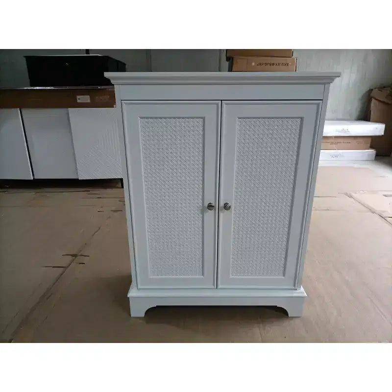 Meuble de rangement moderne avec comptoir en noyer et étagère réglable, buffet de bar pour la cuisine, la salle à manger, l'entrée