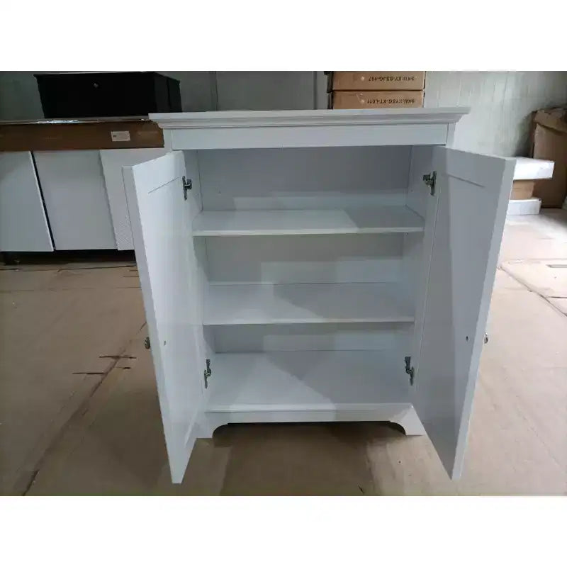 Meuble de rangement moderne avec comptoir en noyer et étagère réglable, buffet de bar pour la cuisine, la salle à manger, l'entrée