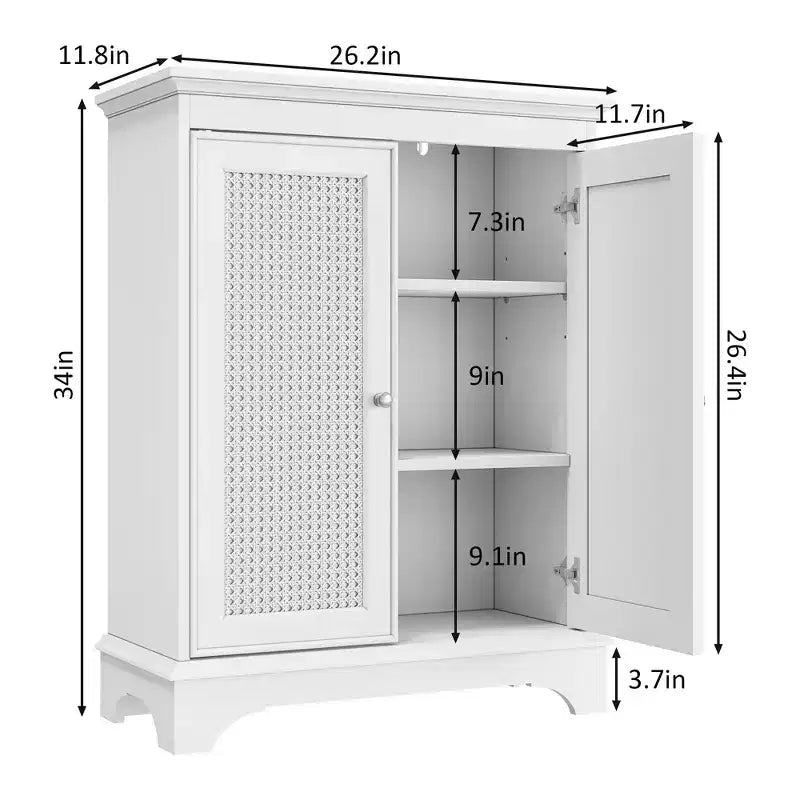Meuble de rangement moderne avec comptoir en noyer et étagère réglable, buffet de bar pour la cuisine, la salle à manger, l'entrée