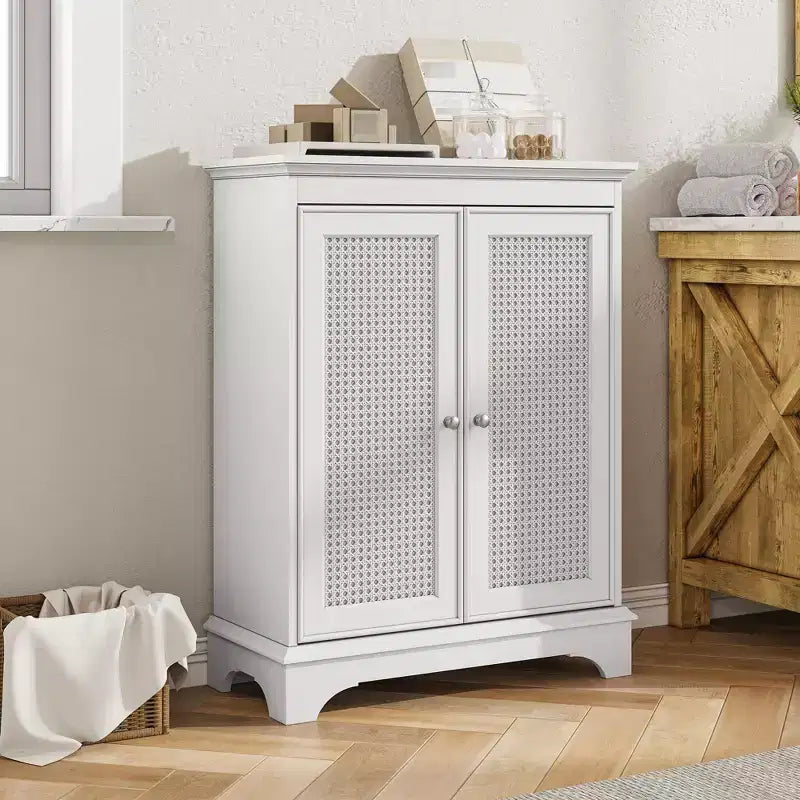 Meuble de rangement moderne avec comptoir en noyer et étagère réglable, buffet de bar pour la cuisine, la salle à manger, l'entrée
