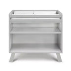 Table à langer innovante avec plateau amovible, design convertible — Gris