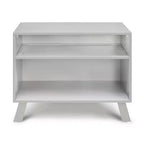 Table à langer innovante avec plateau amovible, design convertible — Gris