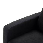 Causeuse de 51,2 po, Canapé moderne rembourré pour salon