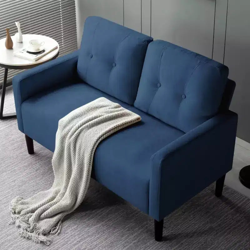 Causeuse de 51,2 po, Canapé moderne rembourré pour salon