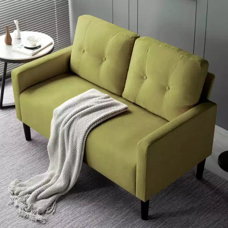 Causeuse de 51,2 po, Canapé moderne rembourré pour salon