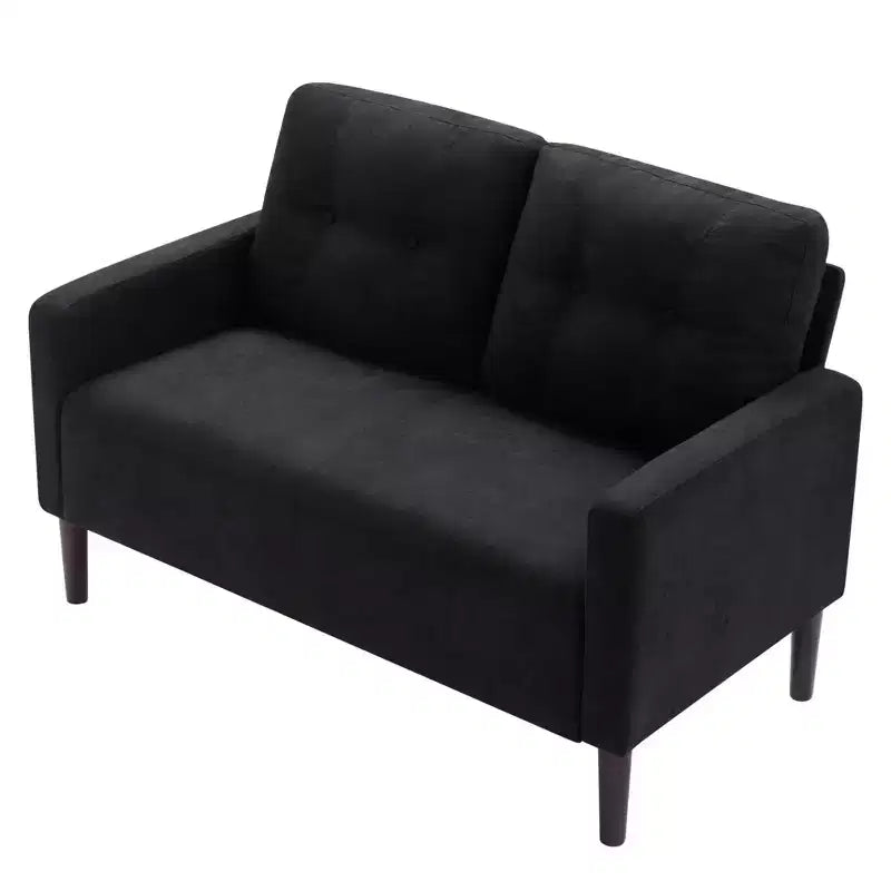 Causeuse de 51,2 po, Canapé moderne rembourré pour salon