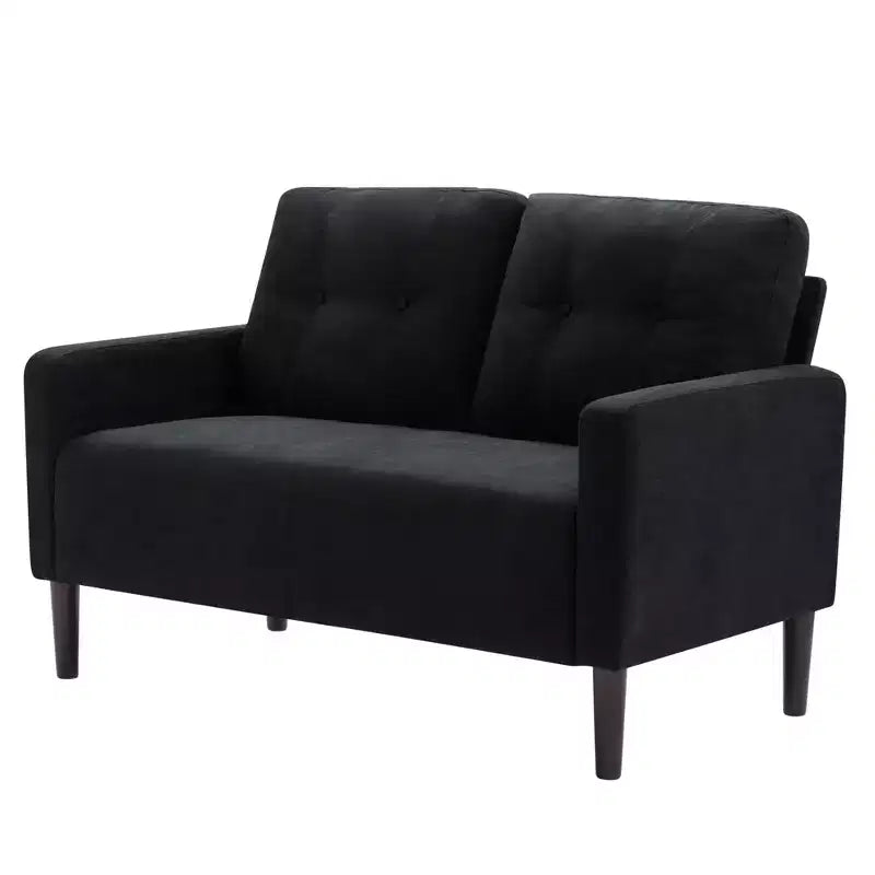 Causeuse de 51,2 po, Canapé moderne rembourré pour salon