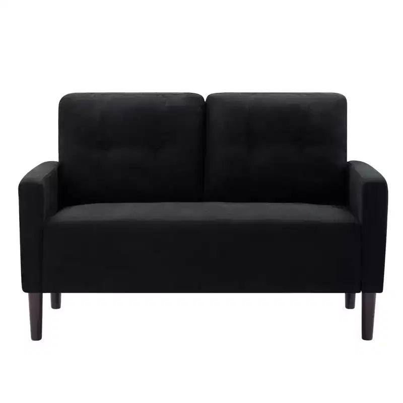 Causeuse de 51,2 po, Canapé moderne rembourré pour salon