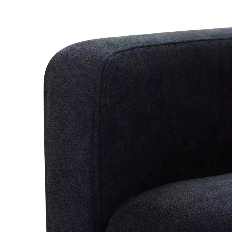 Causeuse de 51,2 po, Canapé moderne rembourré pour salon