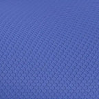 Chaise de bureau ergonomique pivotante mi-dos avec accoudoirs relevables et roulettes transparentes