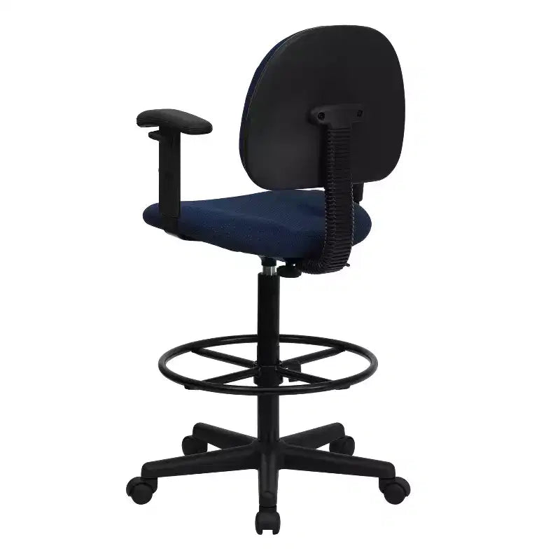 Chaise de bureau à deux vérins avec accoudoirs réglables, plusieurs couleurs