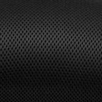 Fauteuil de bureau ergonomique multifonction en maille noire à dossier mi-haut avec accoudoirs réglables