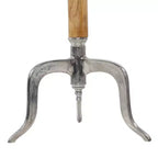Porte-manteau traditionnel en aluminium, 72 x 19 po