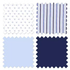 Panier à linge Petit Marin avec cadre en bois