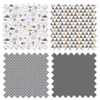 Panier à linge pliable Woodlands gris/beige neutre